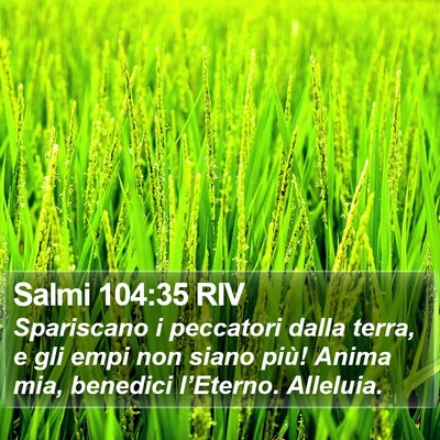 Salmi 104:35 RIV Bible Verse Image