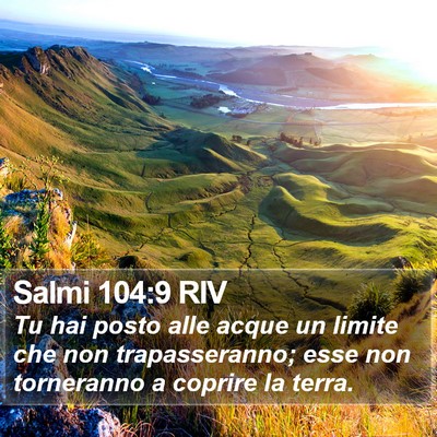 Salmi 104:9 RIV Bible Verse Image