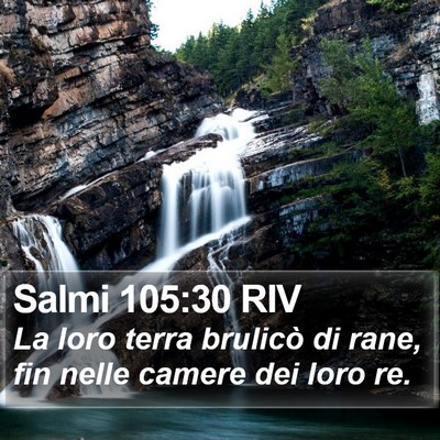 Salmi 105:30 RIV Bible Verse Image