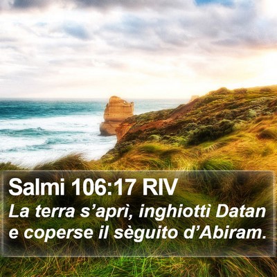 Salmi 106:17 RIV Bible Verse Image
