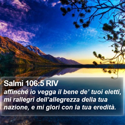 Salmi 106:5 RIV Bible Verse Image