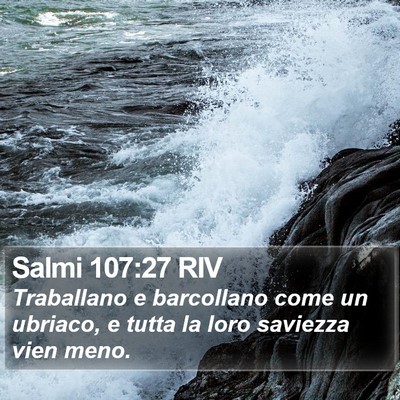 Salmi 107:27 RIV Bible Verse Image