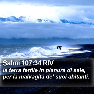 Salmi 107:34 RIV Bible Verse Image