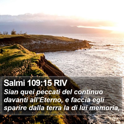 Salmi 109:15 RIV Bible Verse Image