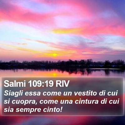 Salmi 109:19 RIV Bible Verse Image