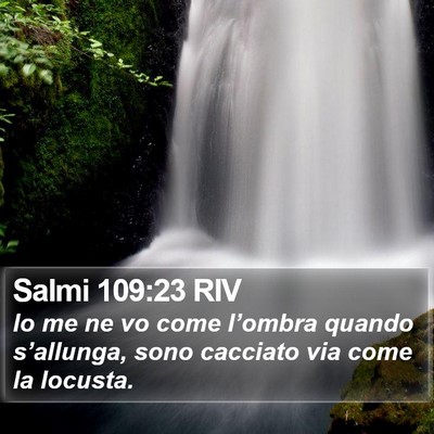 Salmi 109:23 RIV Bible Verse Image