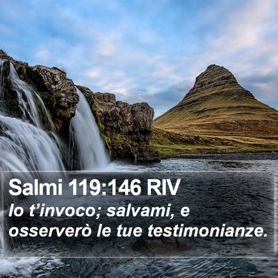 Salmi 119:146 RIV Bible Verse Image