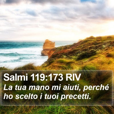Salmi 119:173 RIV Bible Verse Image