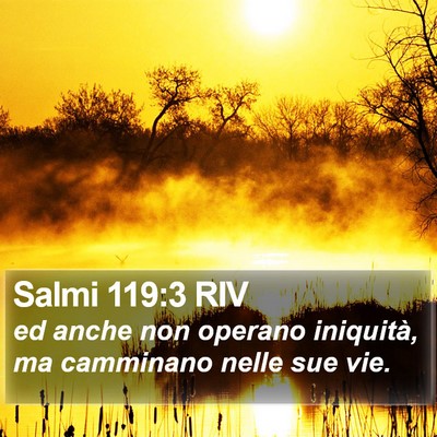Salmi 119:3 RIV Bible Verse Image