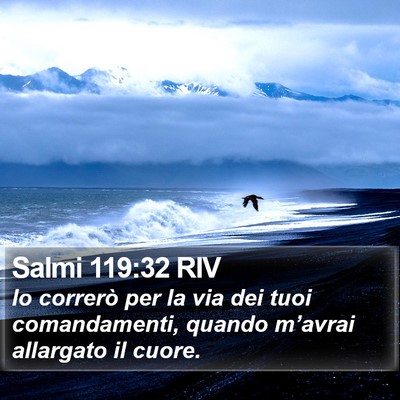Salmi 119:32 RIV Bible Verse Image