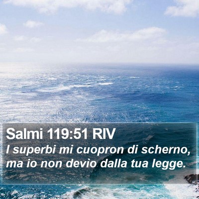 Salmi 119:51 RIV Bible Verse Image