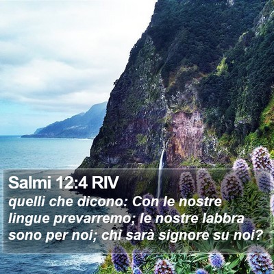 Salmi 12:4 RIV Bible Verse Image