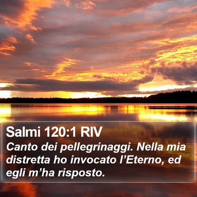 Salmi 120:1 RIV Bible Verse Image