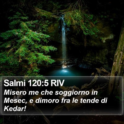 Salmi 120:5 RIV Bible Verse Image