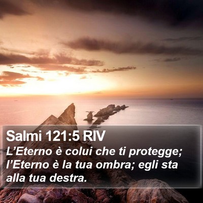 Salmi 121:5 RIV Bible Verse Image