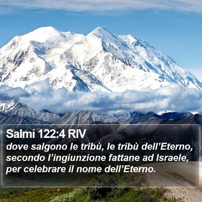 Salmi 122:4 RIV Bible Verse Image