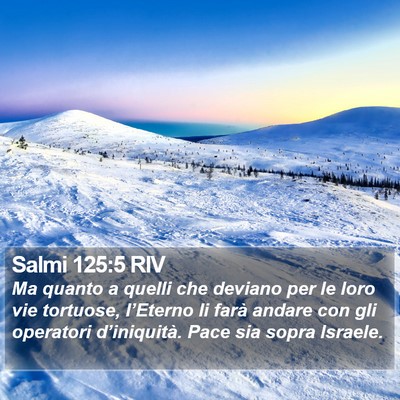Salmi 125:5 RIV Bible Verse Image