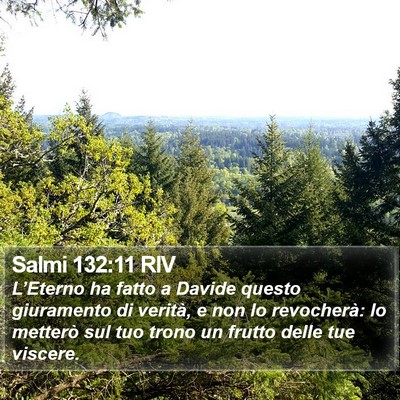 Salmi 132:11 RIV Bible Verse Image