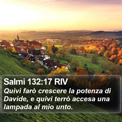 Salmi 132:17 RIV Bible Verse Image