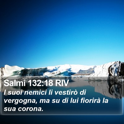 Salmi 132:18 RIV Bible Verse Image