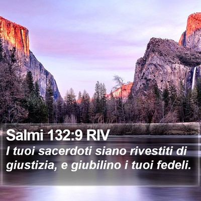 Salmi 132:9 RIV Bible Verse Image