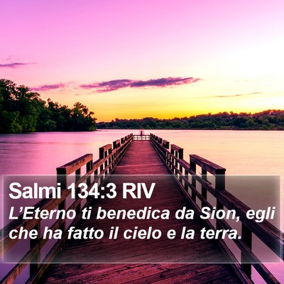 Salmi 134:3 RIV Bible Verse Image