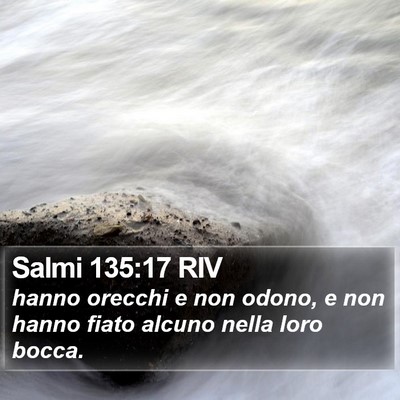 Salmi 135:17 RIV Bible Verse Image