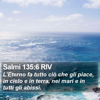 Salmi 135:6 RIV Bible Verse Image
