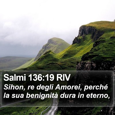Salmi 136:19 RIV Bible Verse Image