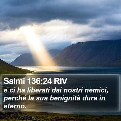 Salmi 136:24 RIV Bible Verse Image