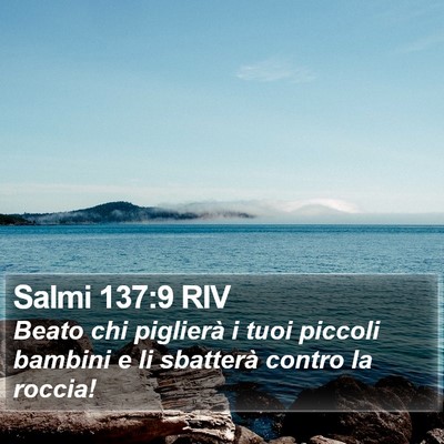 Salmi 137:9 RIV Bible Verse Image