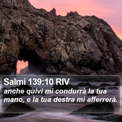 Salmi 139:10 RIV Bible Verse Image