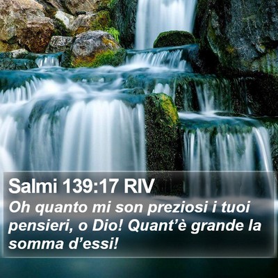 Salmi 139:17 RIV Bible Verse Image