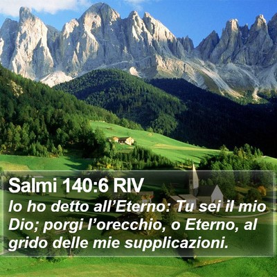 Salmi 140:6 RIV Bible Verse Image