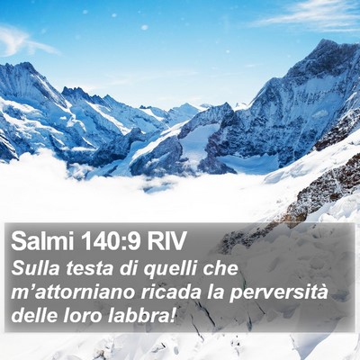 Salmi 140:9 RIV Bible Verse Image
