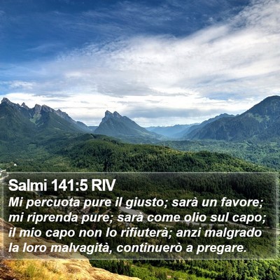 Salmi 141:5 RIV Bible Verse Image