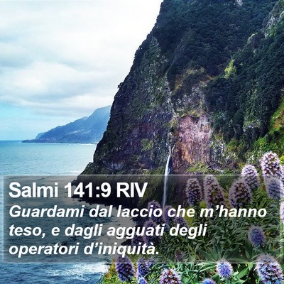 Salmi 141:9 RIV Bible Verse Image