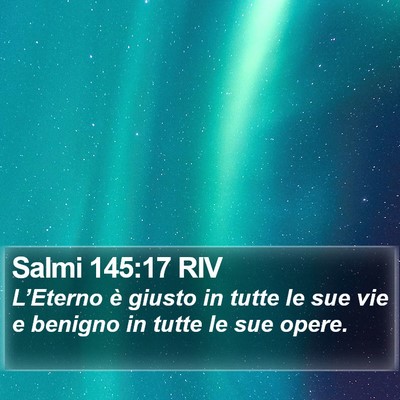 Salmi 145:17 RIV Bible Verse Image