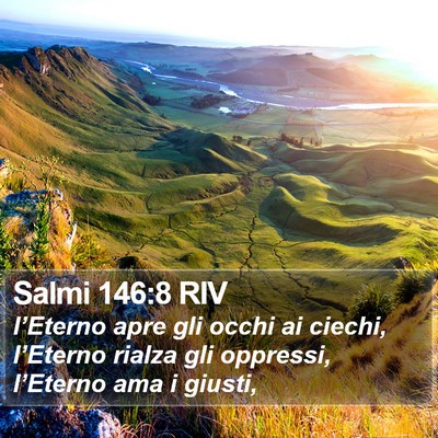 Salmi 146:8 RIV Bible Verse Image