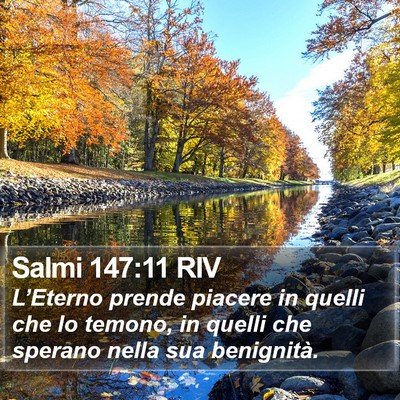 Salmi 147:11 RIV Bible Verse Image