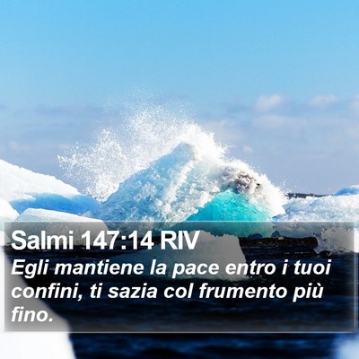 Salmi 147:14 RIV Bible Verse Image