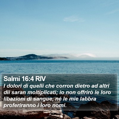 Salmi 16:4 RIV Bible Verse Image
