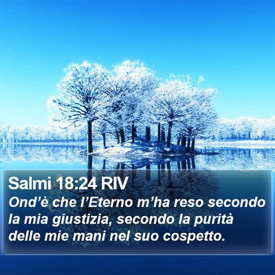 Salmi 18:24 RIV Bible Verse Image
