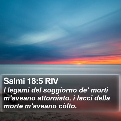 Salmi 18:5 RIV Bible Verse Image