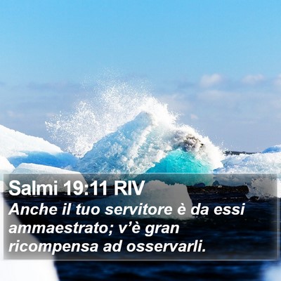 Salmi 19:11 RIV Bible Verse Image