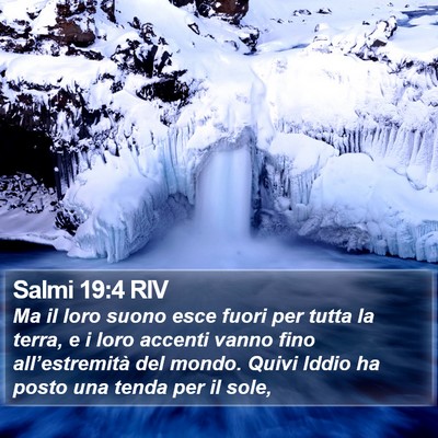 Salmi 19:4 RIV Bible Verse Image