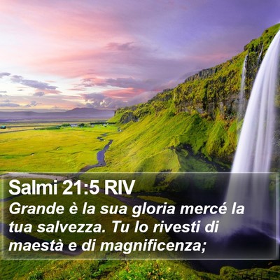 Salmi 21:5 RIV Bible Verse Image