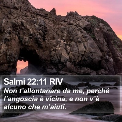 Salmi 22:11 RIV Bible Verse Image