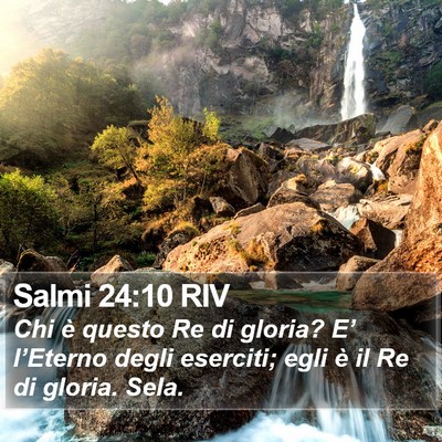 Salmi 24:10 RIV Bible Verse Image