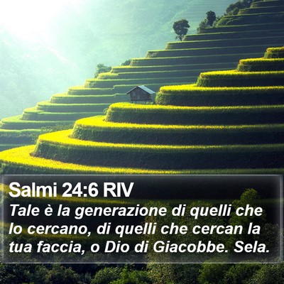 Salmi 24:6 RIV Bible Verse Image